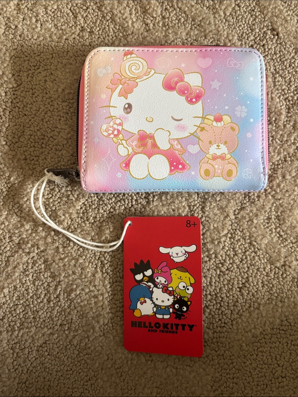 Loungefly Sanrio Hello Kitty and Bear Wallet